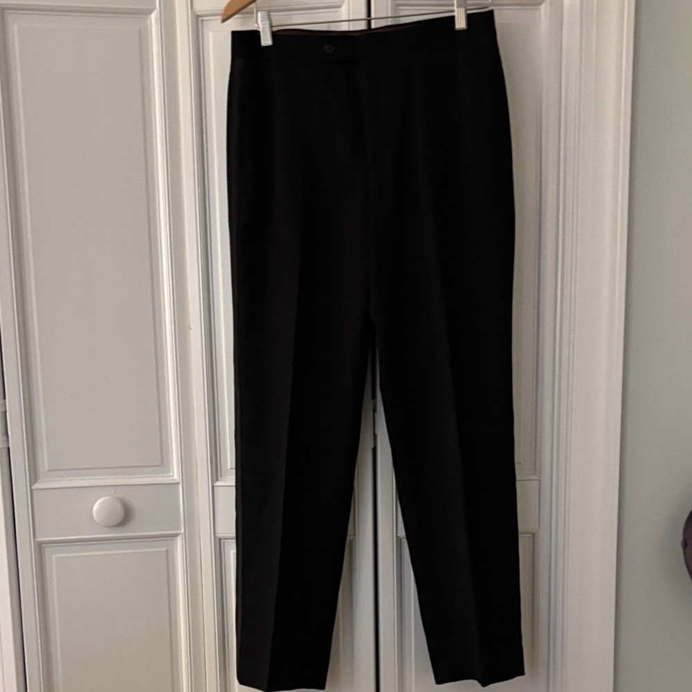 Classic Black Men's Tux Pants